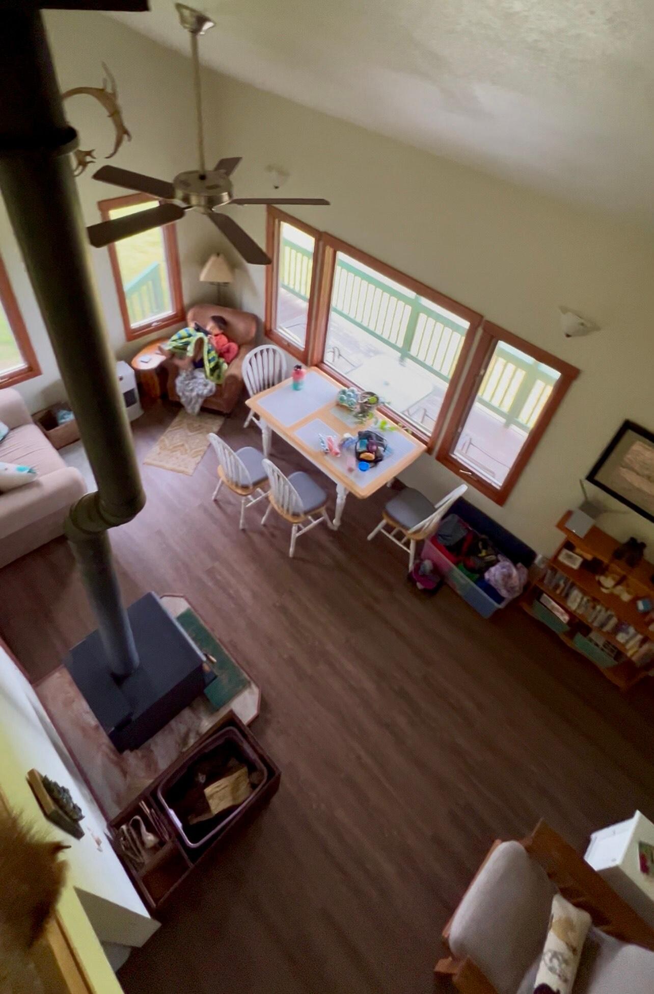 A peek inside Volcano Vista: we fully made ourselves at home (mess and all). My son found his happy place curled up in that sunlit corner with a blanket so soft I’m now hunting it down for our house. This chalet doesn’t just look good—it feels good.