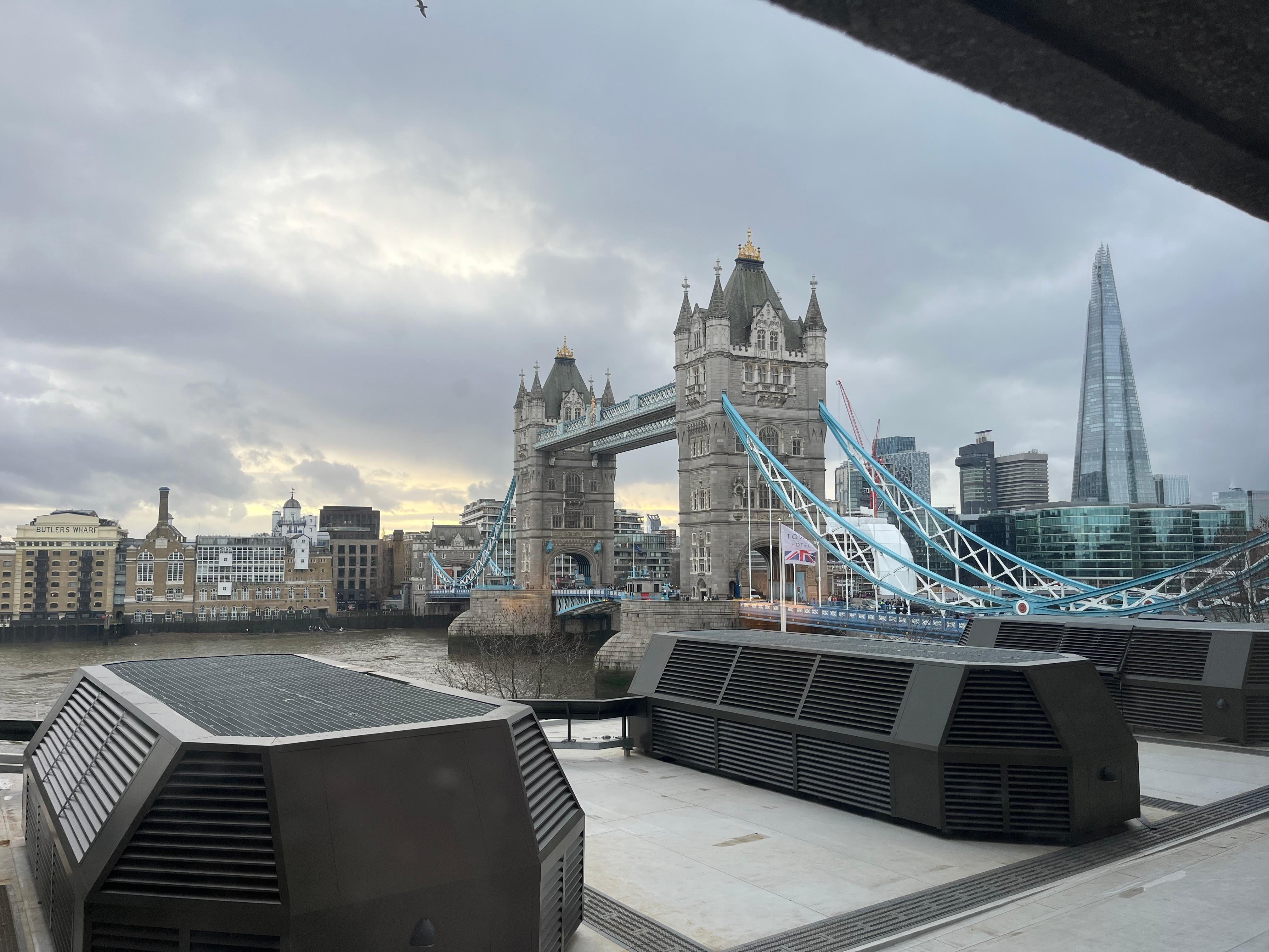 The view from our window.