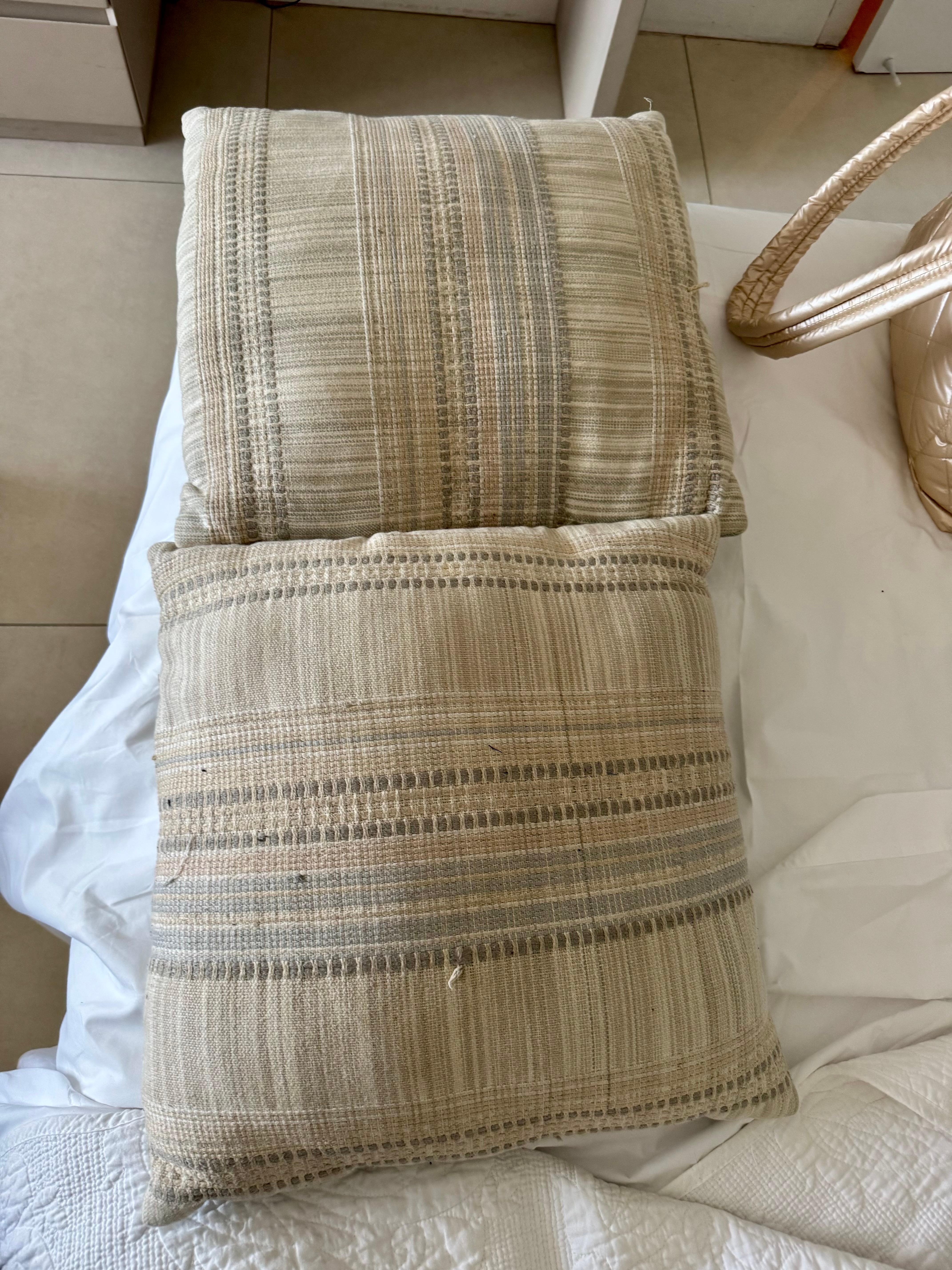 Disgusting pillows everywhere 