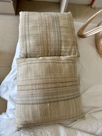 Disgusting pillows everywhere