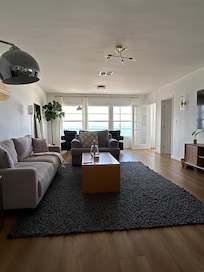 Love the space! So relaxing with an awesome view!