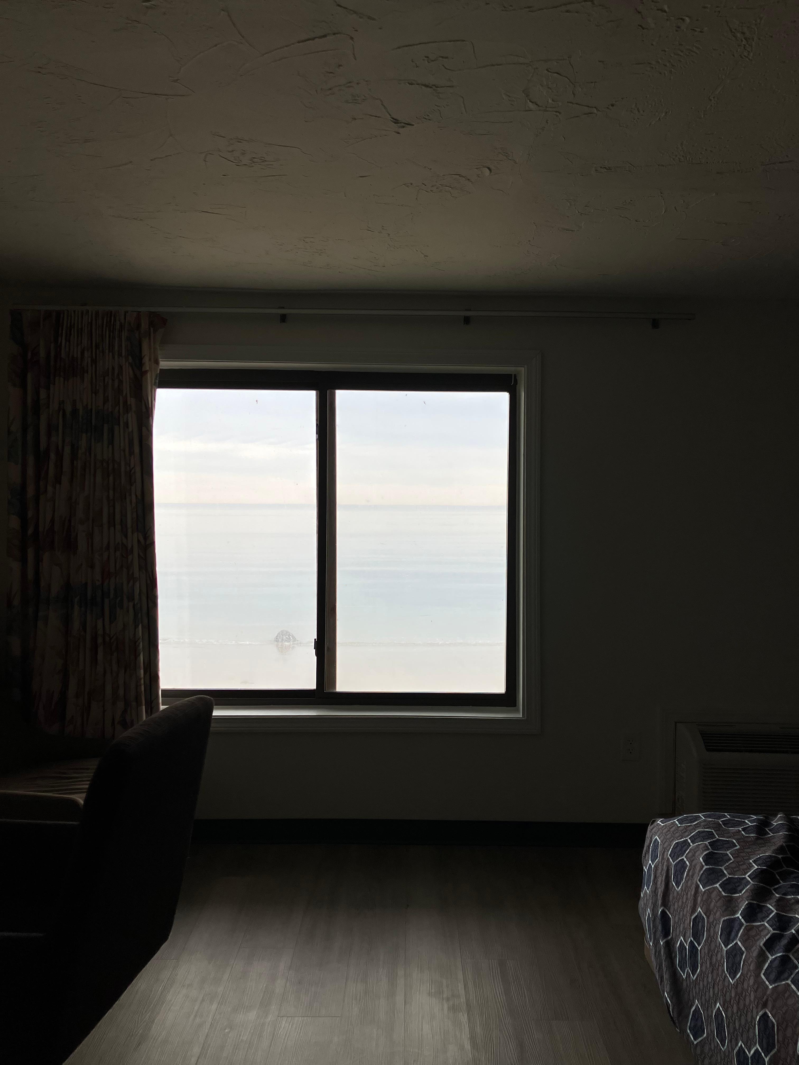 View from room, very spacious room