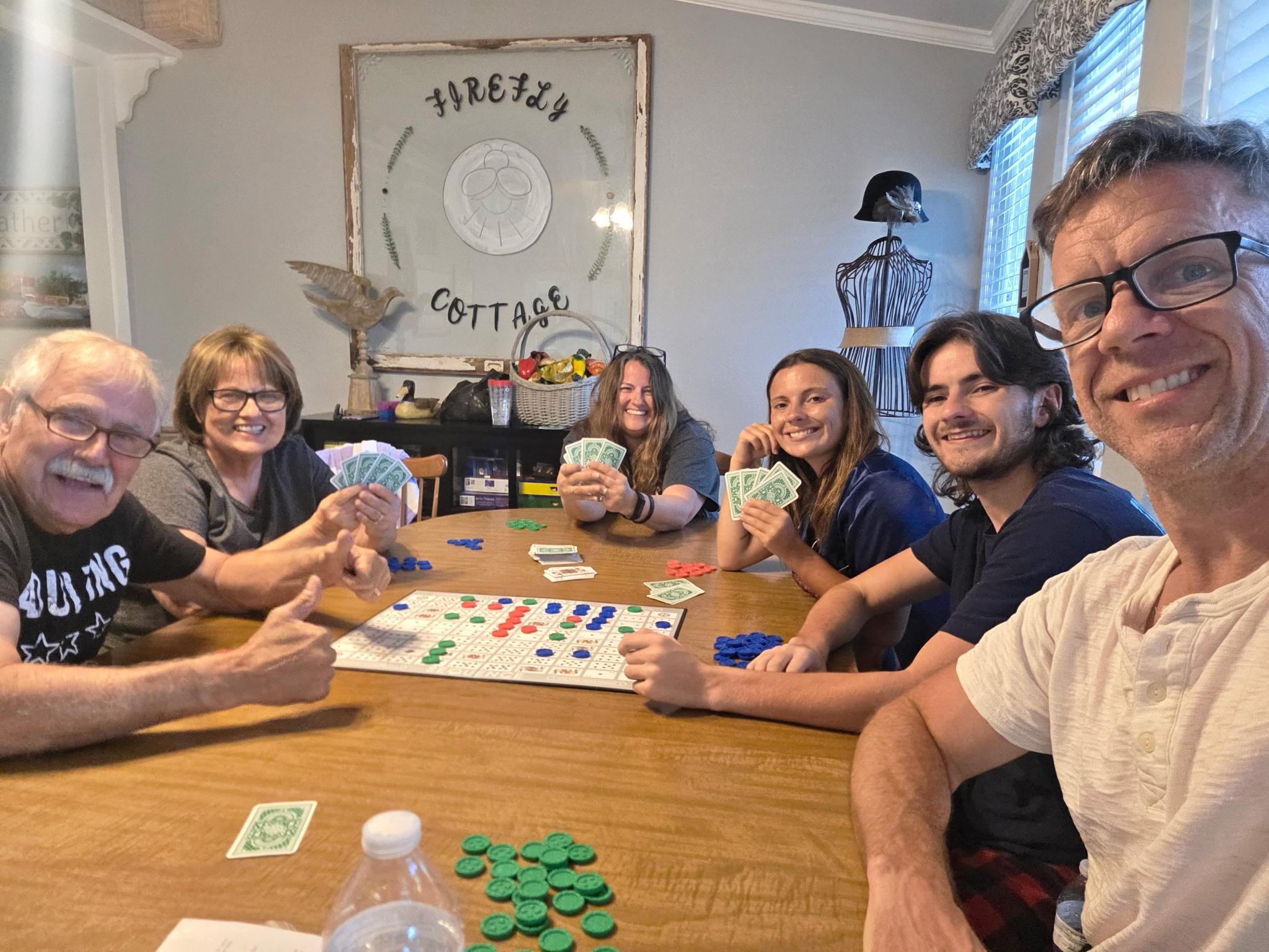A little "friendly" competition playing games