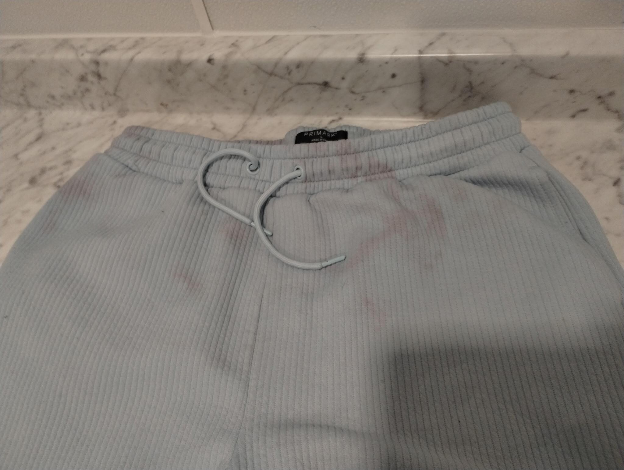 Same thing here all stained