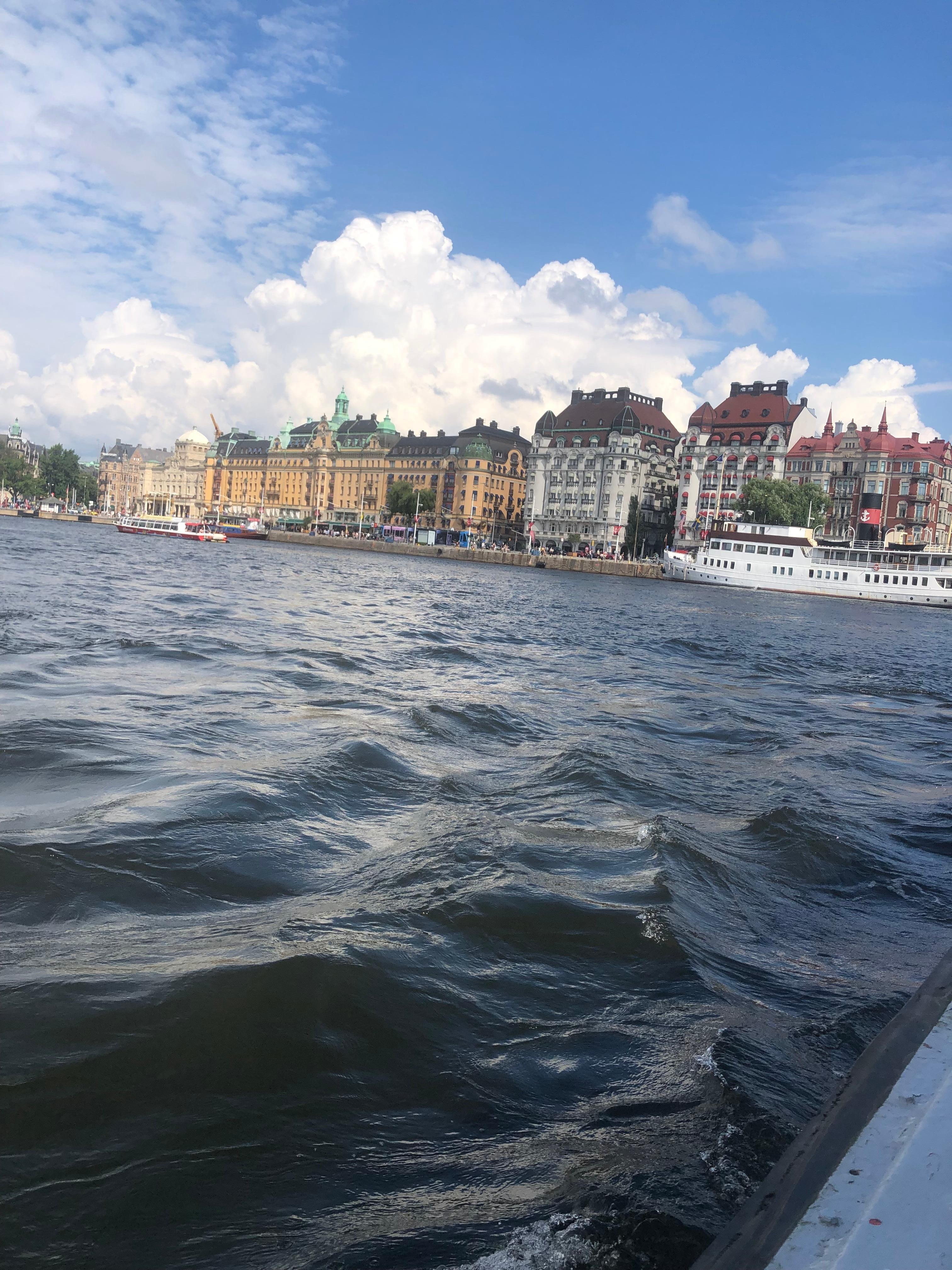 Båtfärd i Stockholm 