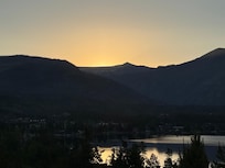 Sunrise from the balcony
