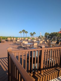 Loungers to sit watch sunset