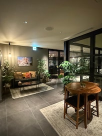 Bar seating area