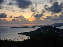 evening view from great room