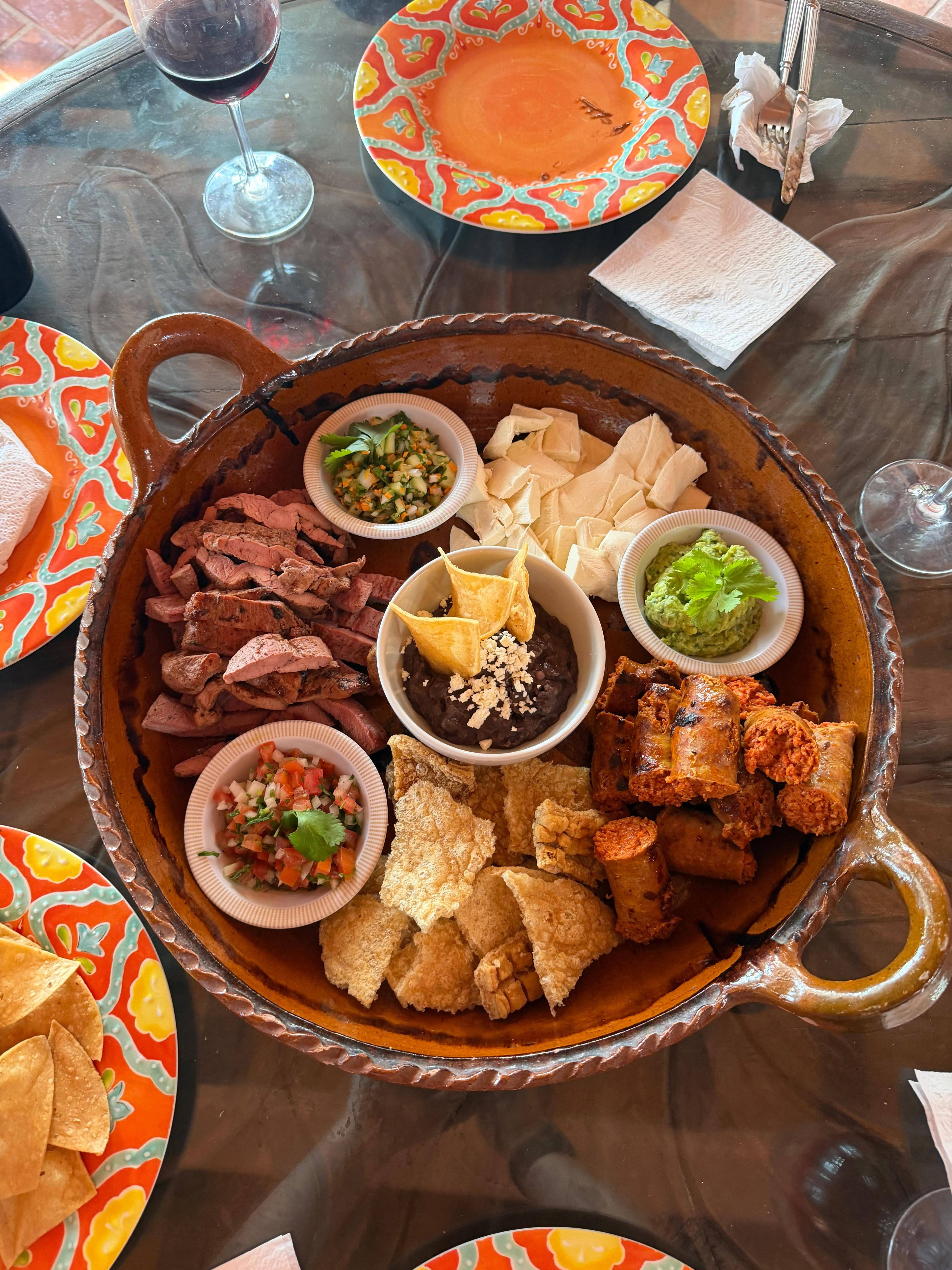 Incredible typical Oaxaqueno meal by Chef Jorge