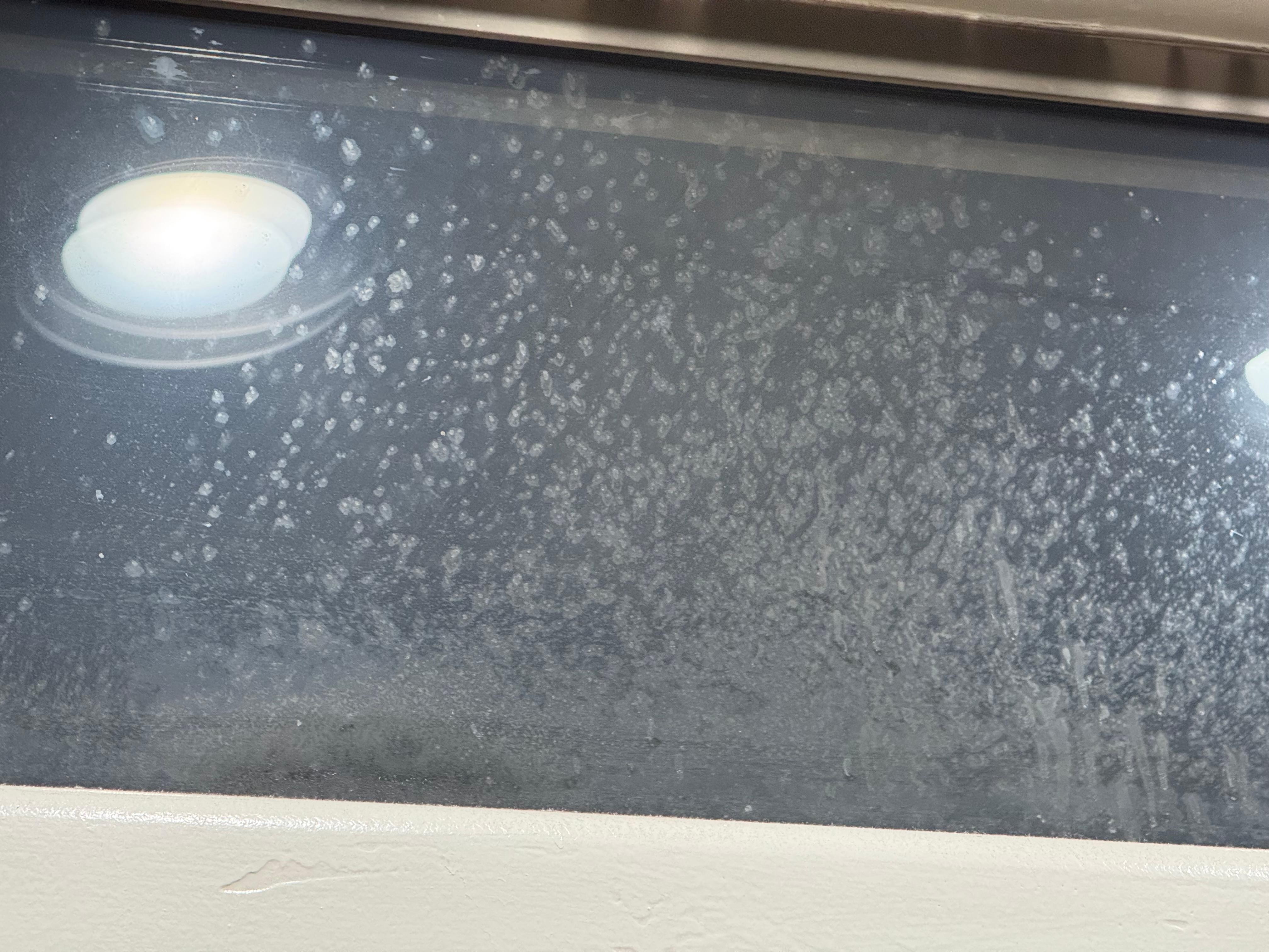 Windows were filthy. Obscured view which was big part of draw to property.