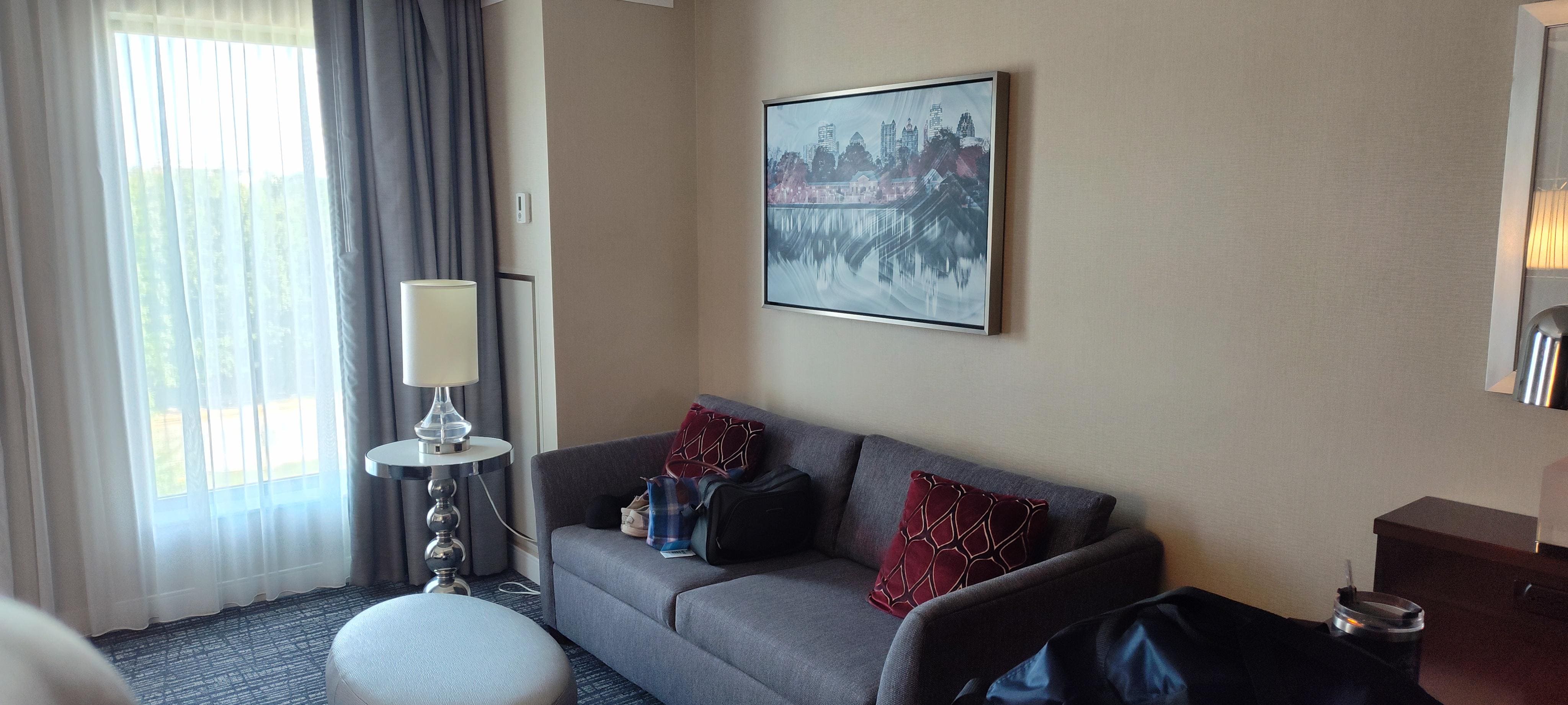 Couch in the room