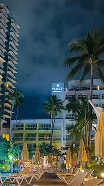 Buena vista de la alberca