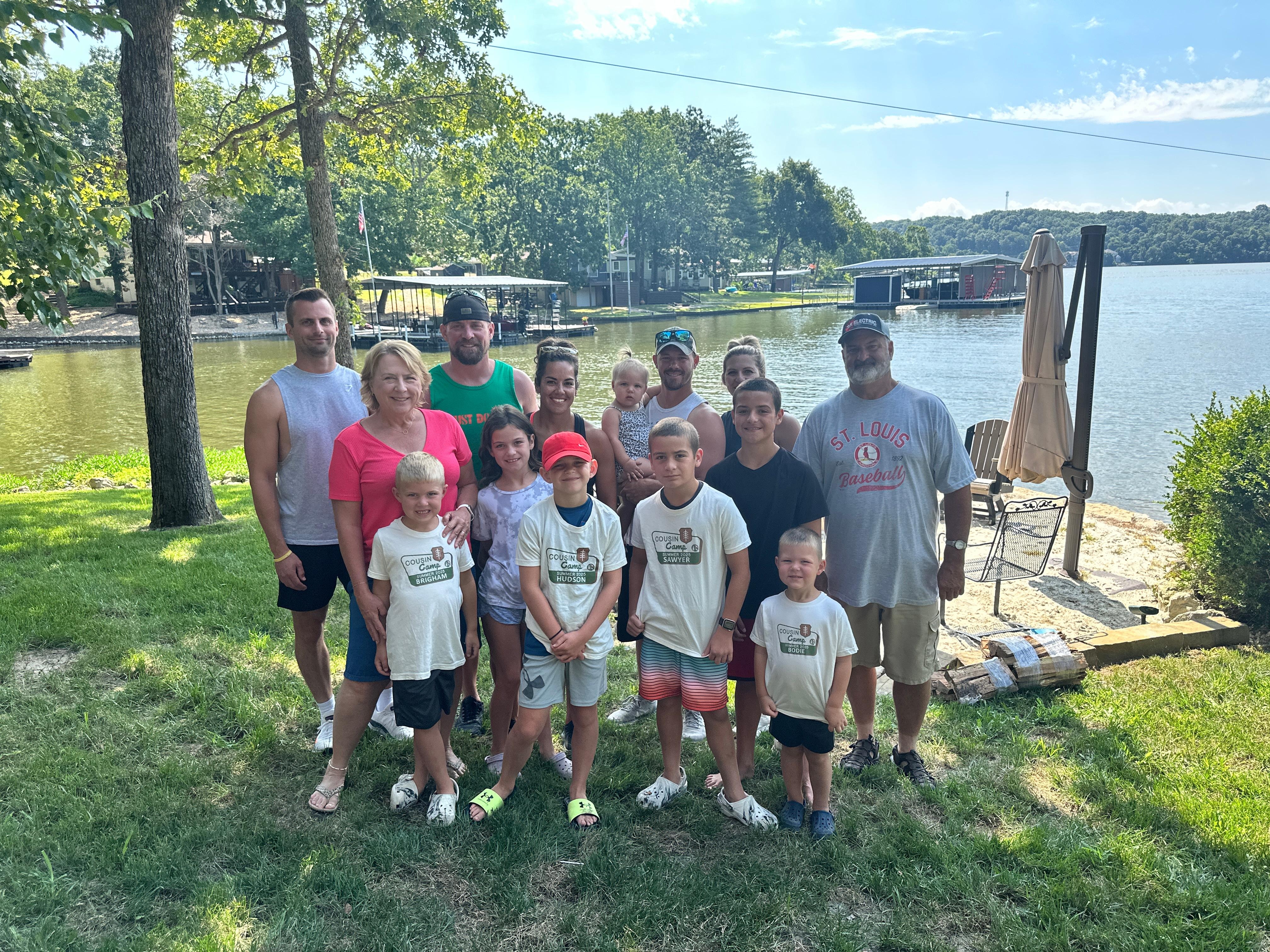 Our crew! One of our sweetest vacations ever! 