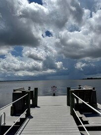 The incredible soundside pier that is a walk away.