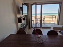 Blick aus der Wohnung