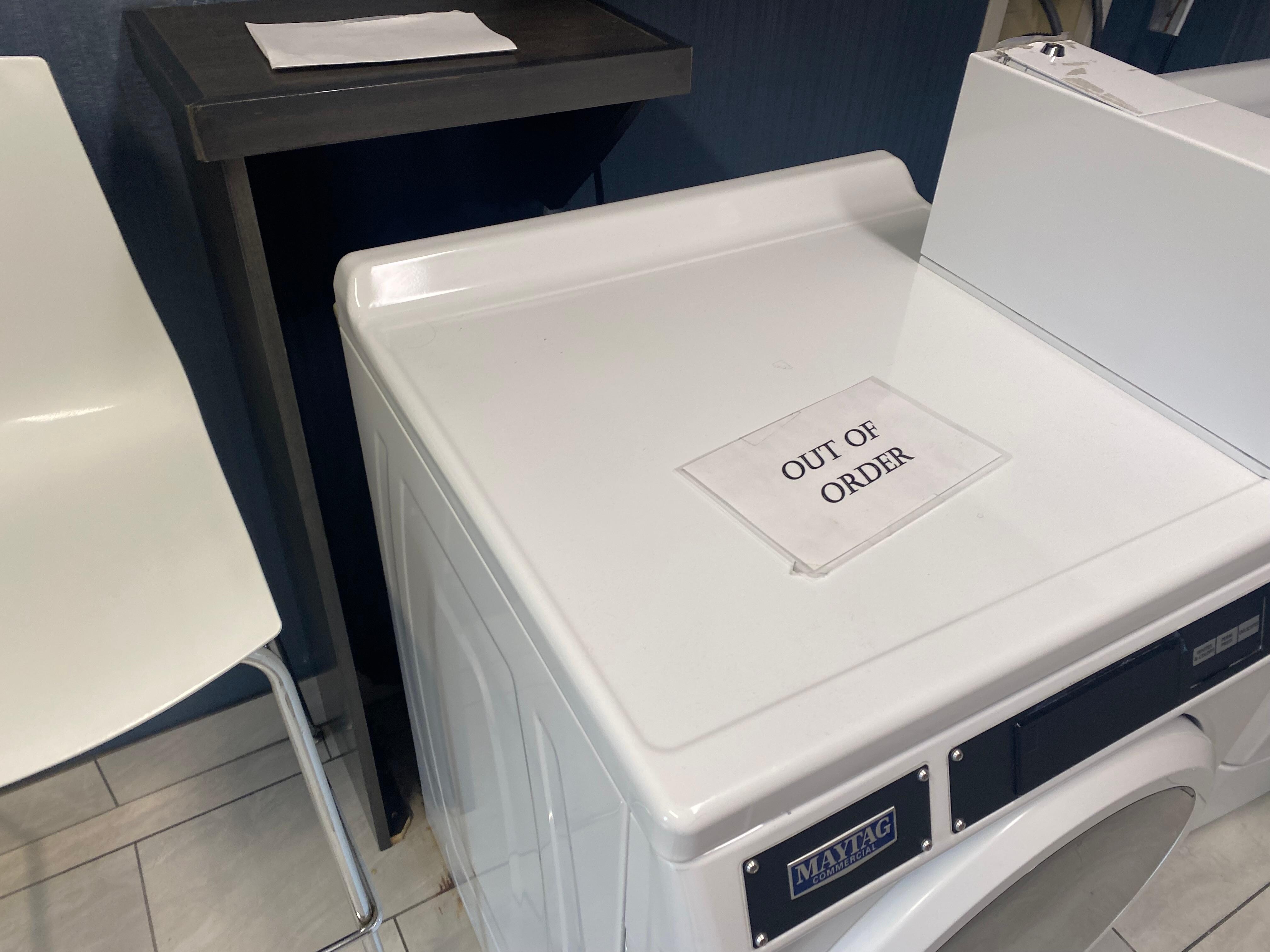 Most were out of order 