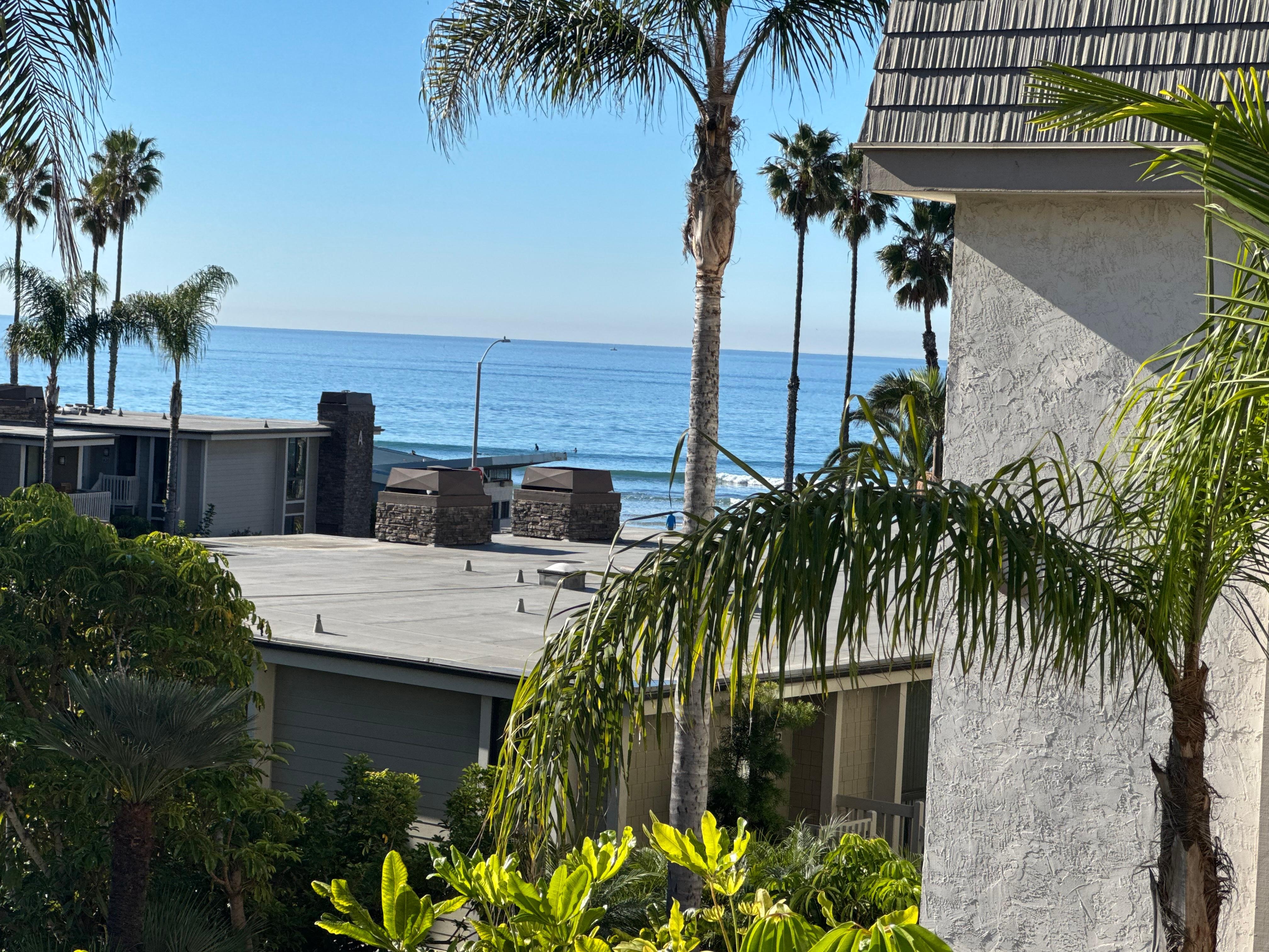 Actual view from balcony chair