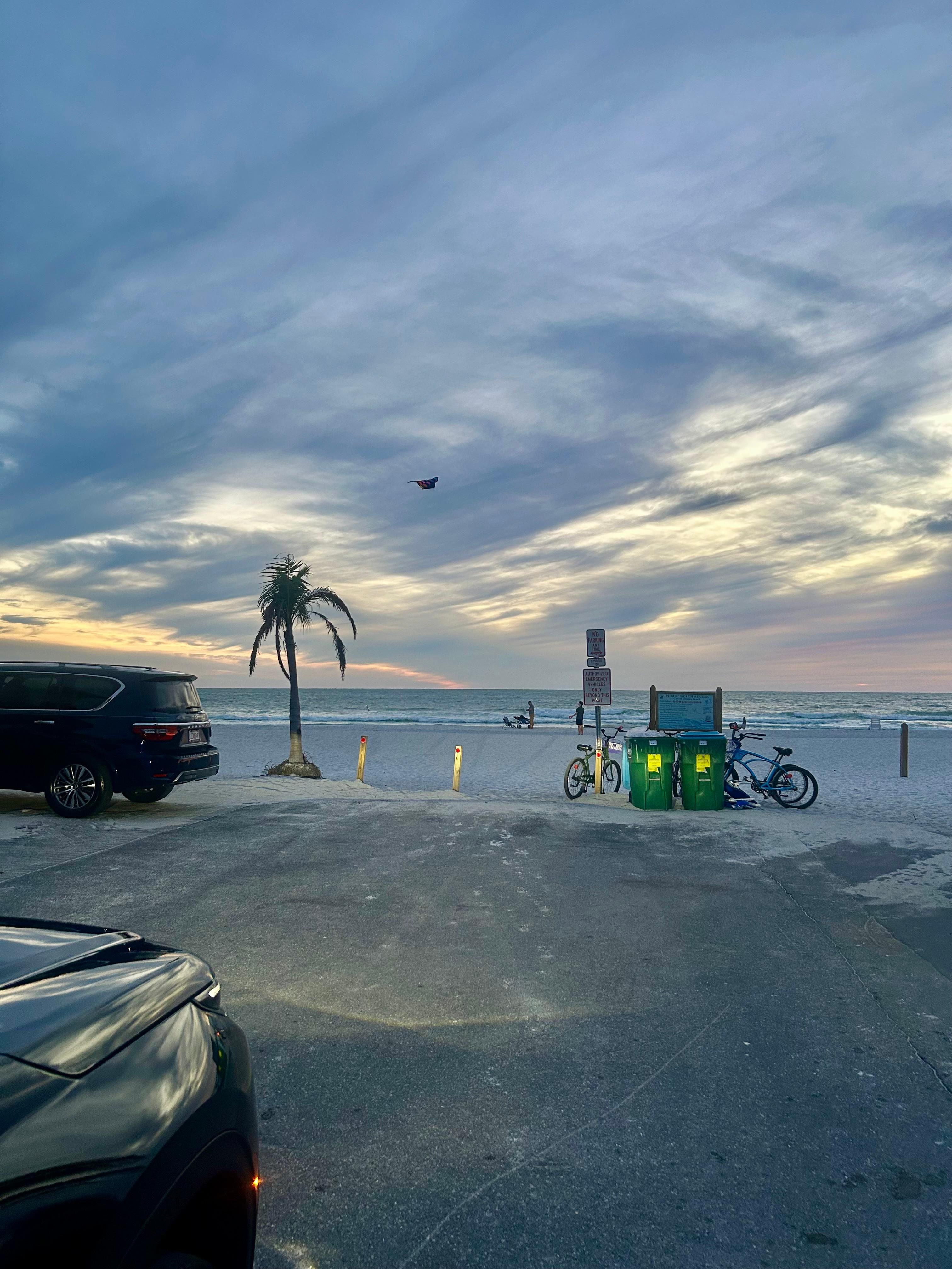 This is the beach access right outside the Mainsail condos