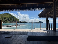 View from the Reefside Deck Yoga