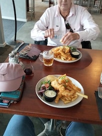 Tonight's dinner Flathead that was so soft and fresh. Tasty salad and dipping sauce.