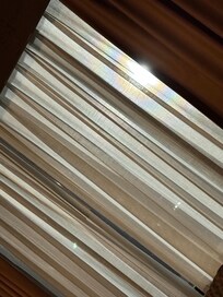 The picture doesn’t do justice to how bright it was.