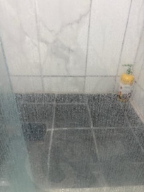 Upstairs shower