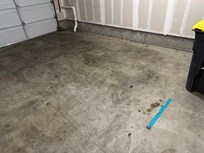 Unswept garage