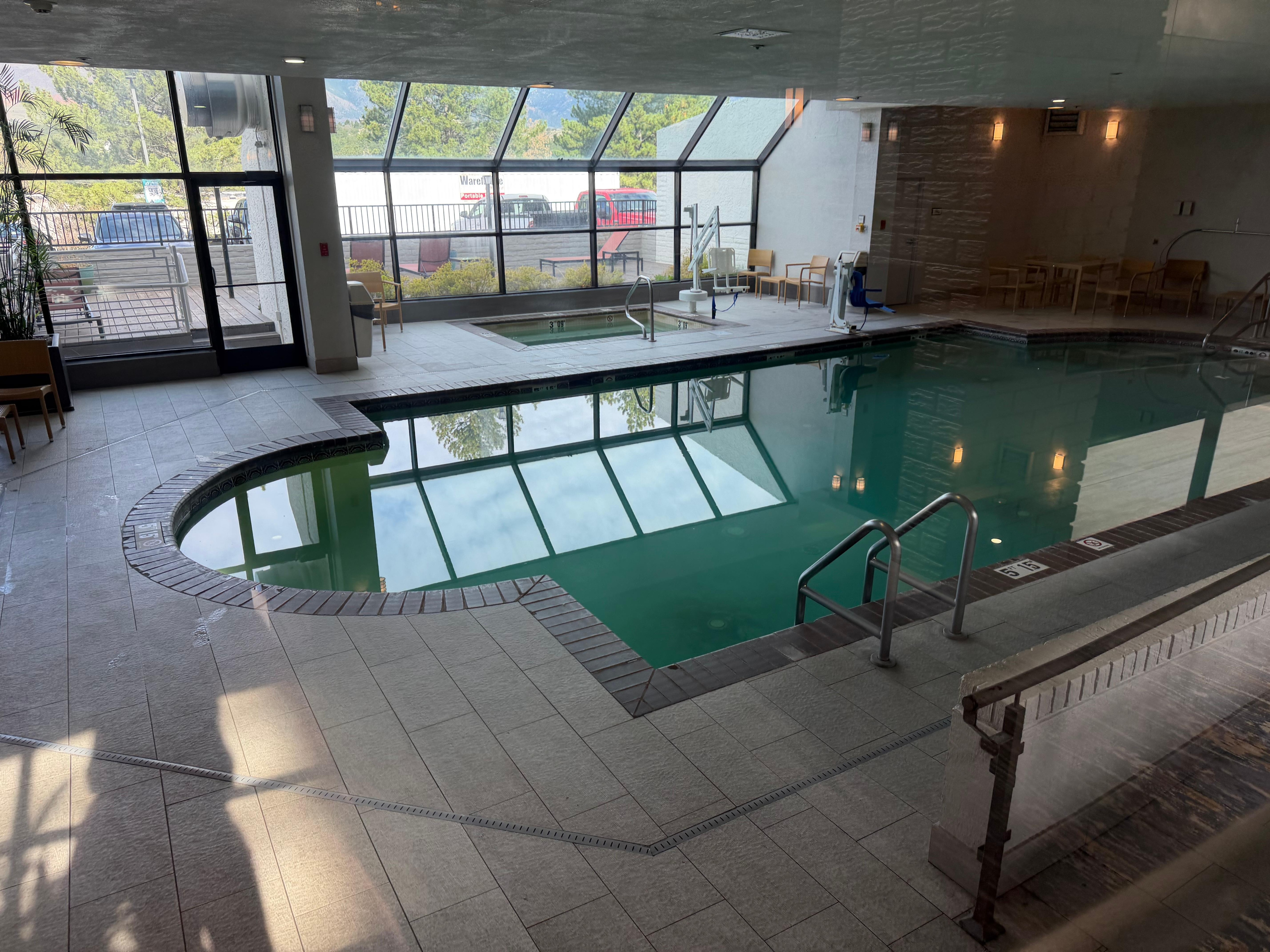 Cloudy pool and dirty