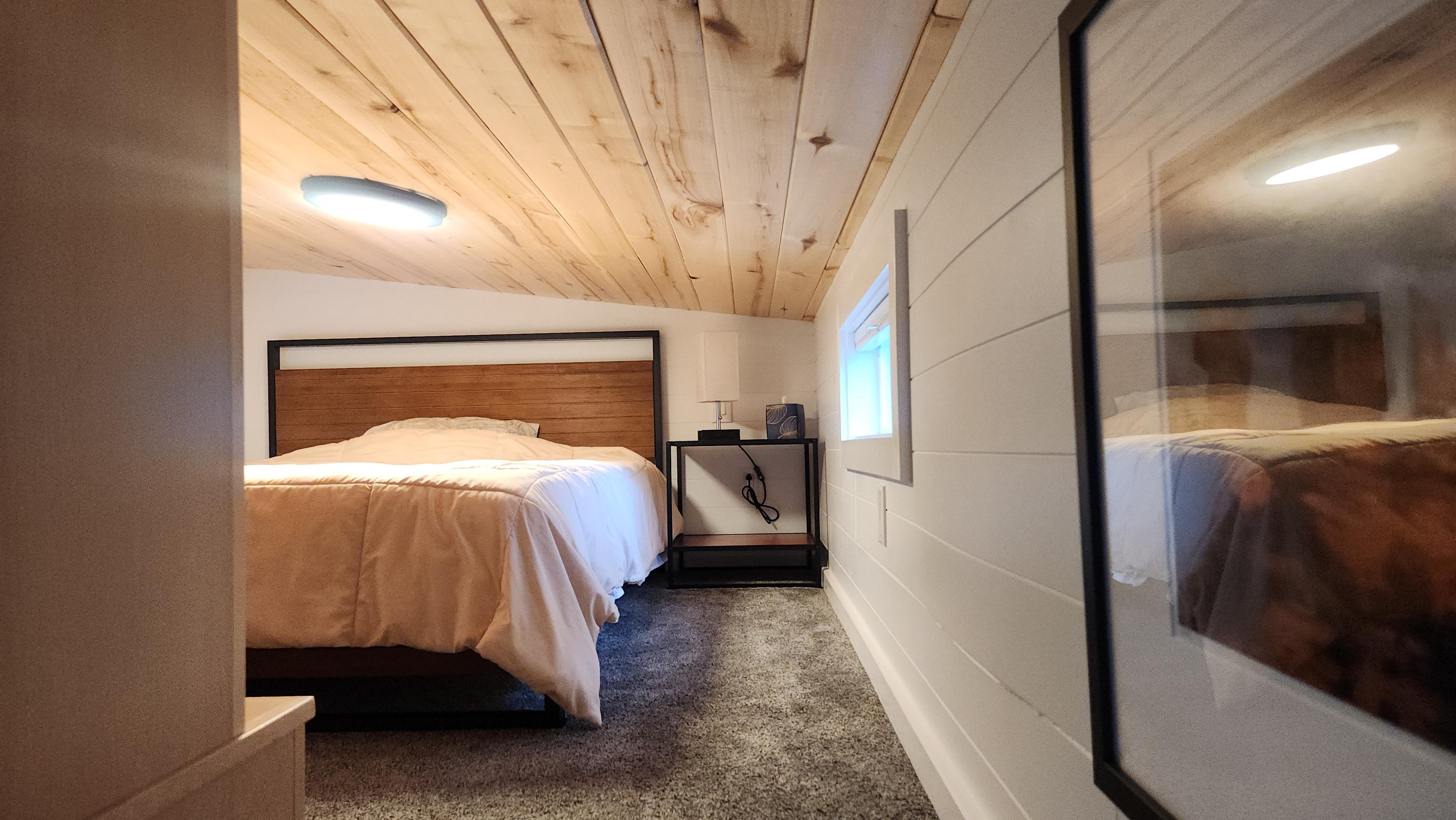 Main loft-style bedroom