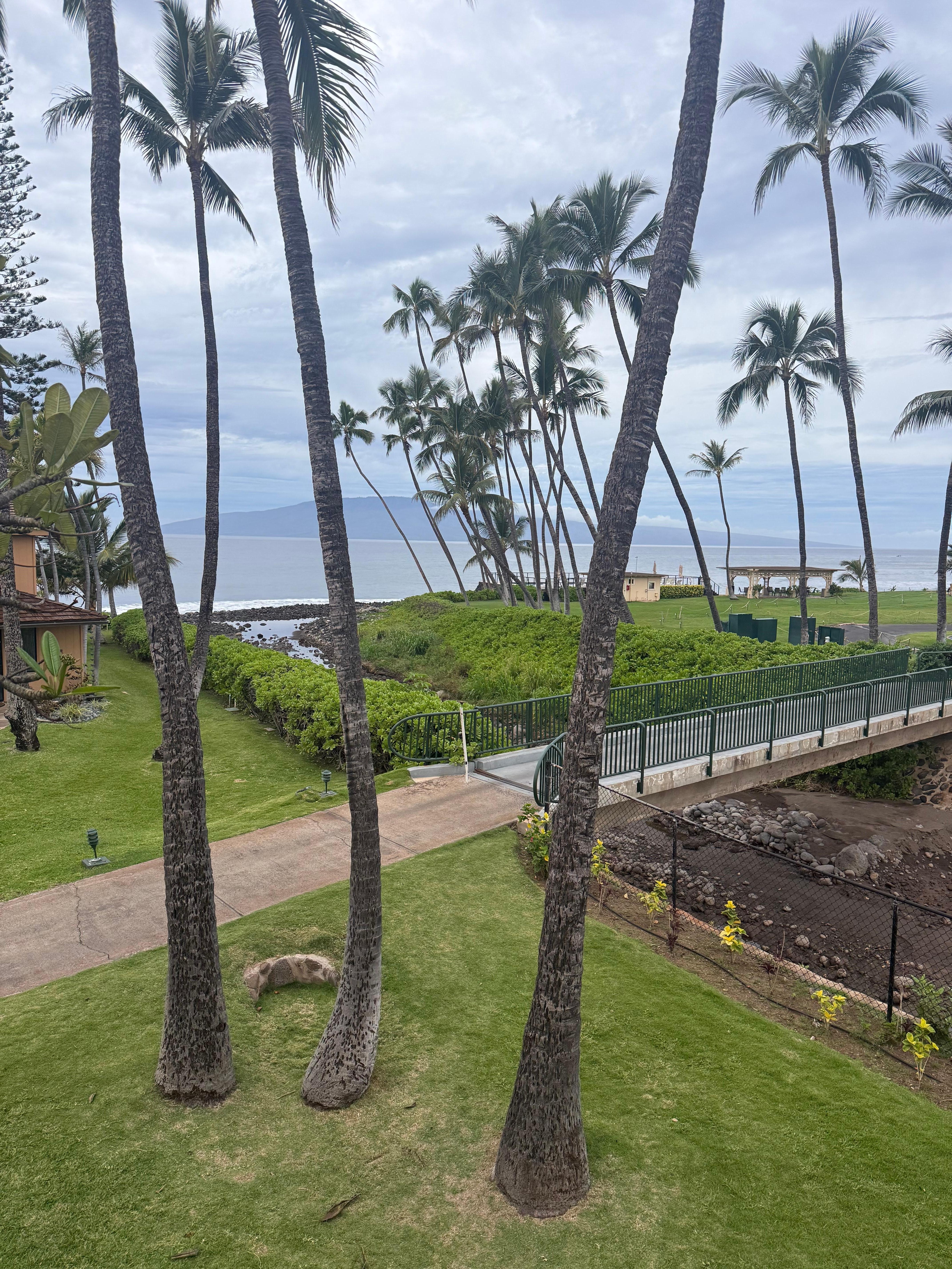 View from our balcony