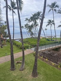 View from our balcony