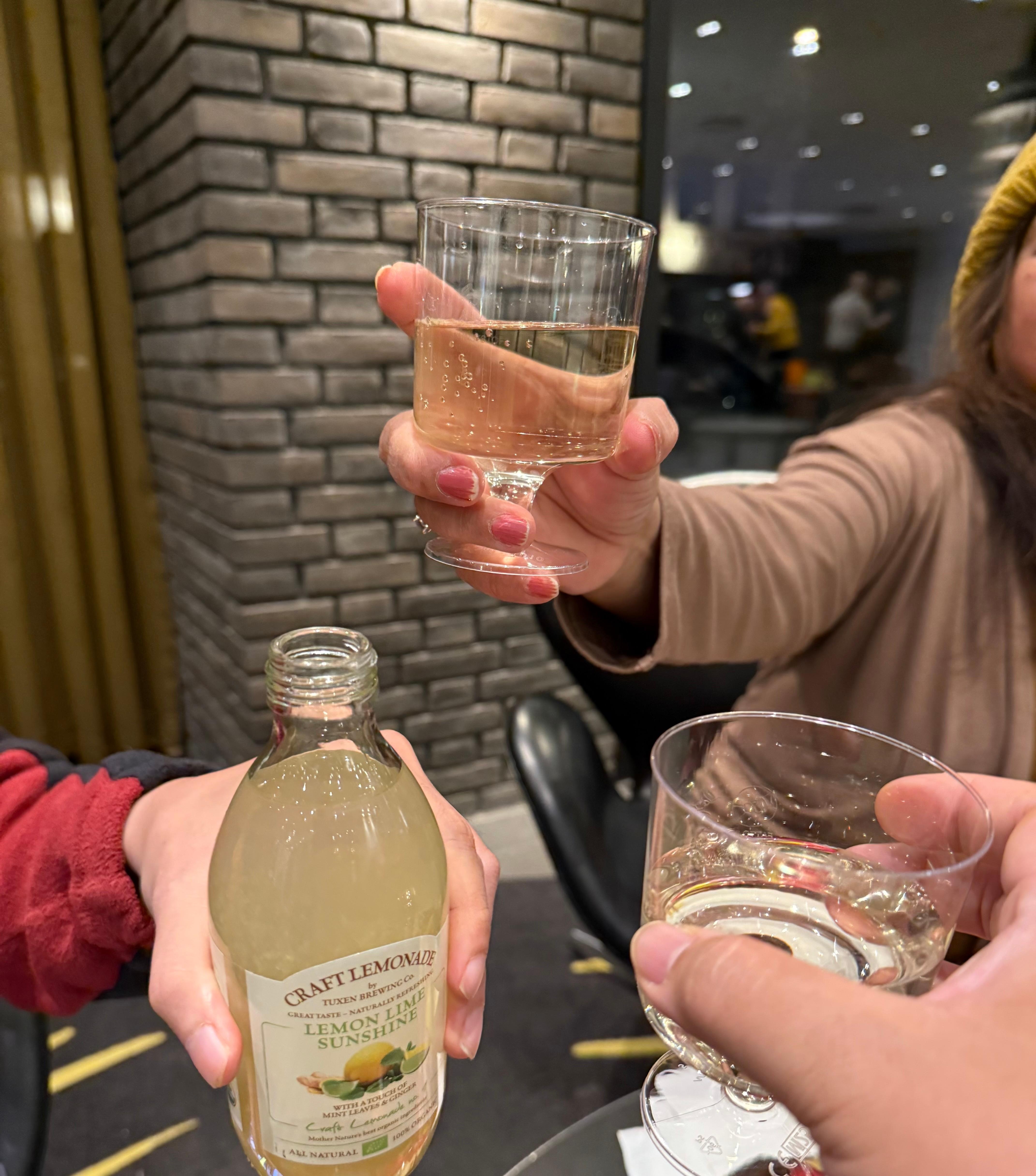 Cheers! Welcoming the New Year @ the lobby lounge