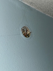 Missing smoke detector