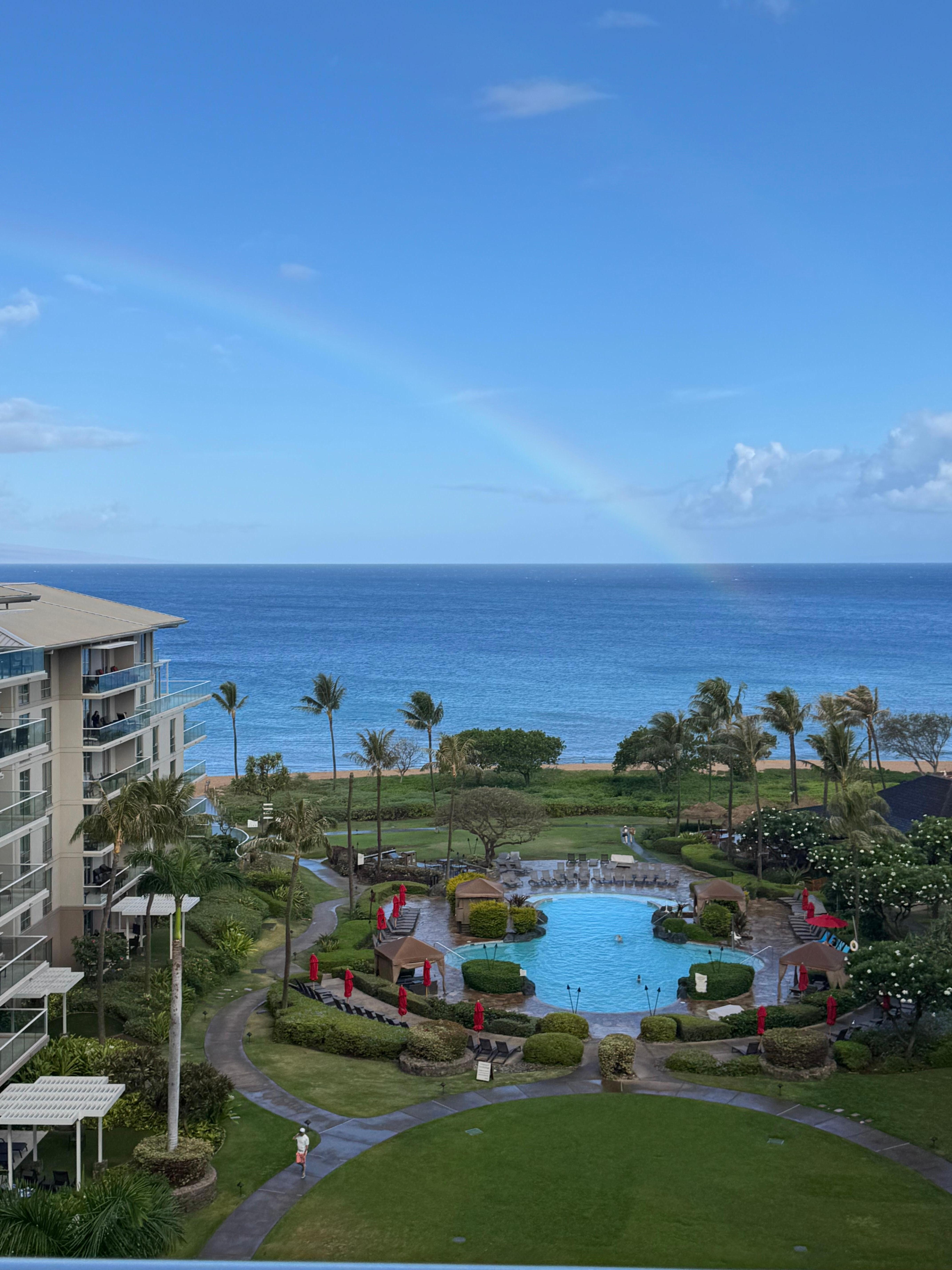 Patio views amazing