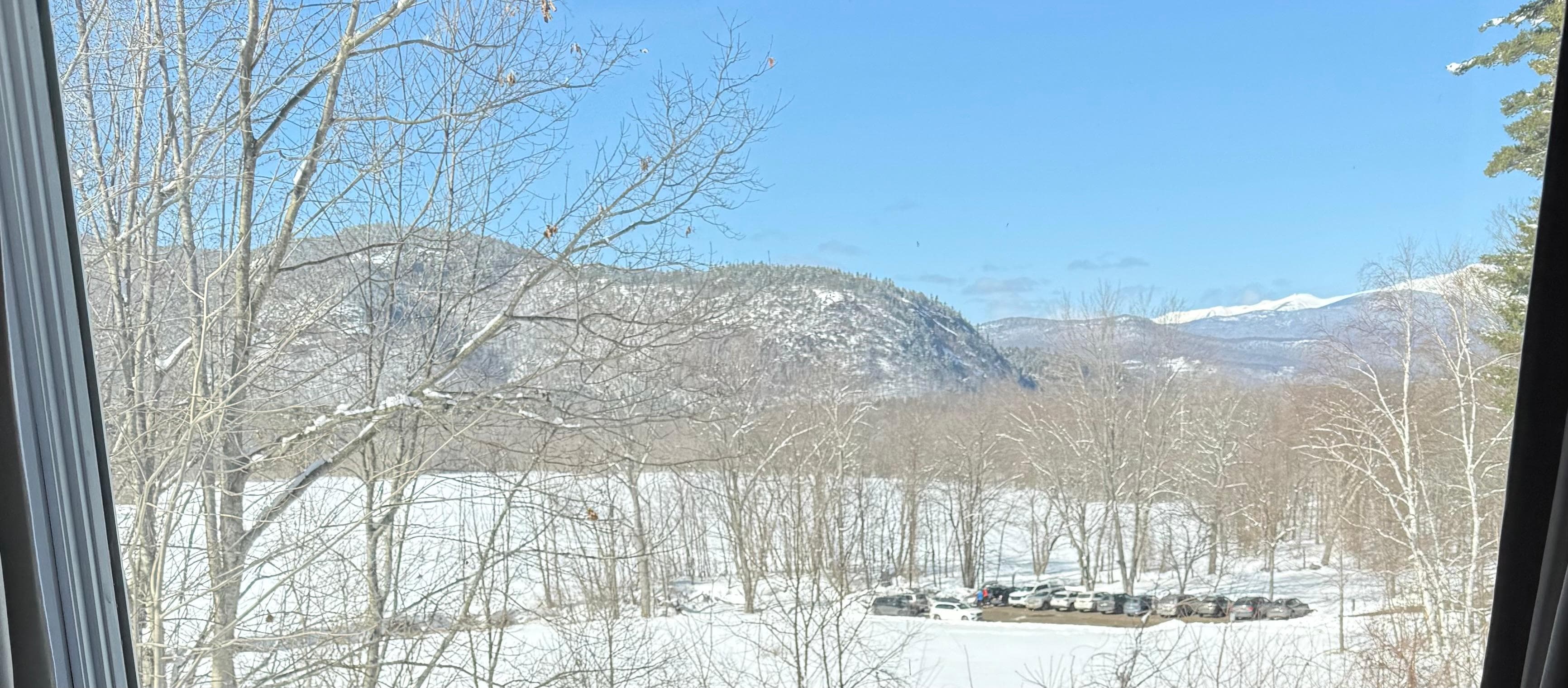 View from the master bedroom 