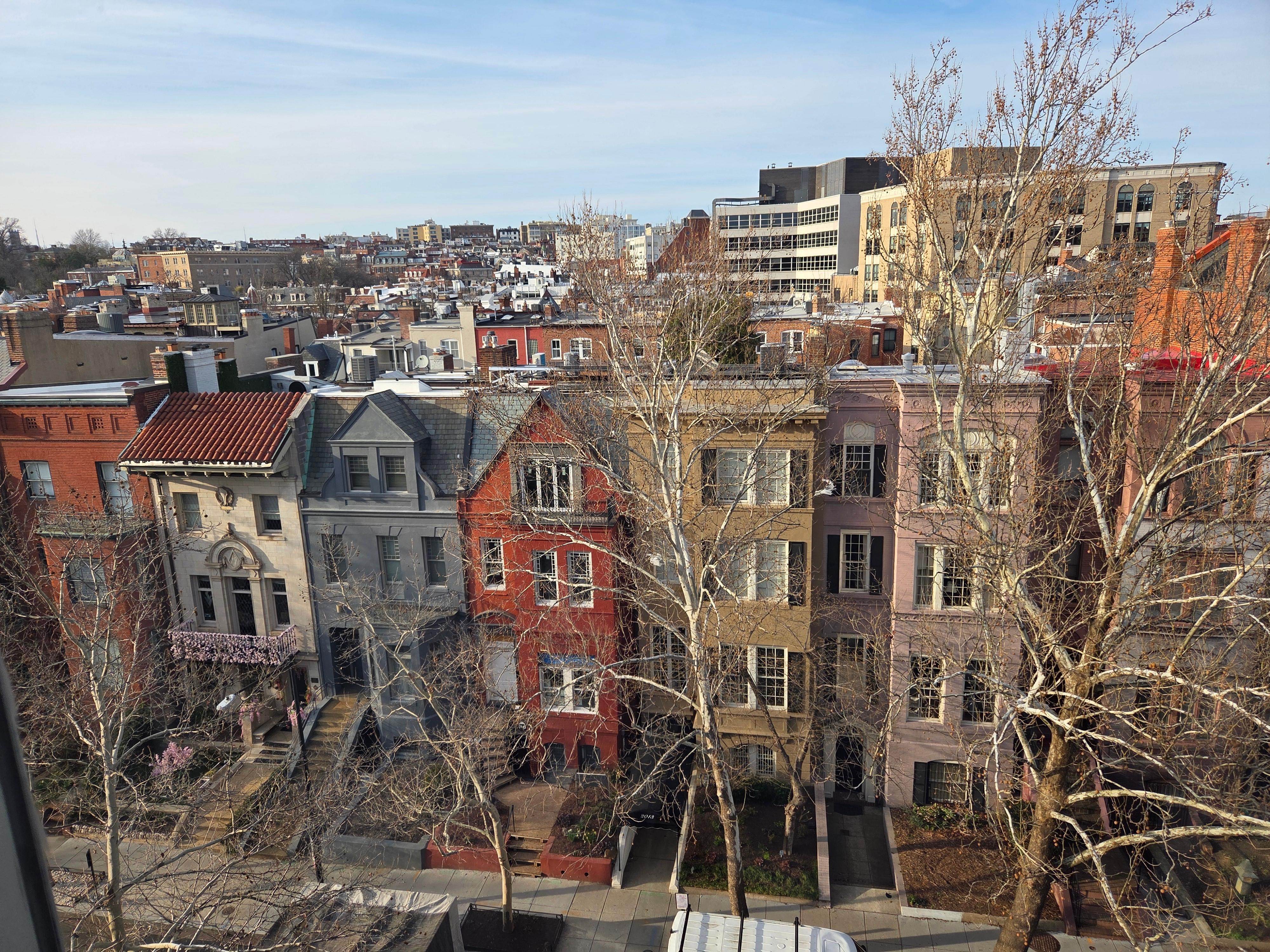 The view from our sixth floor room.