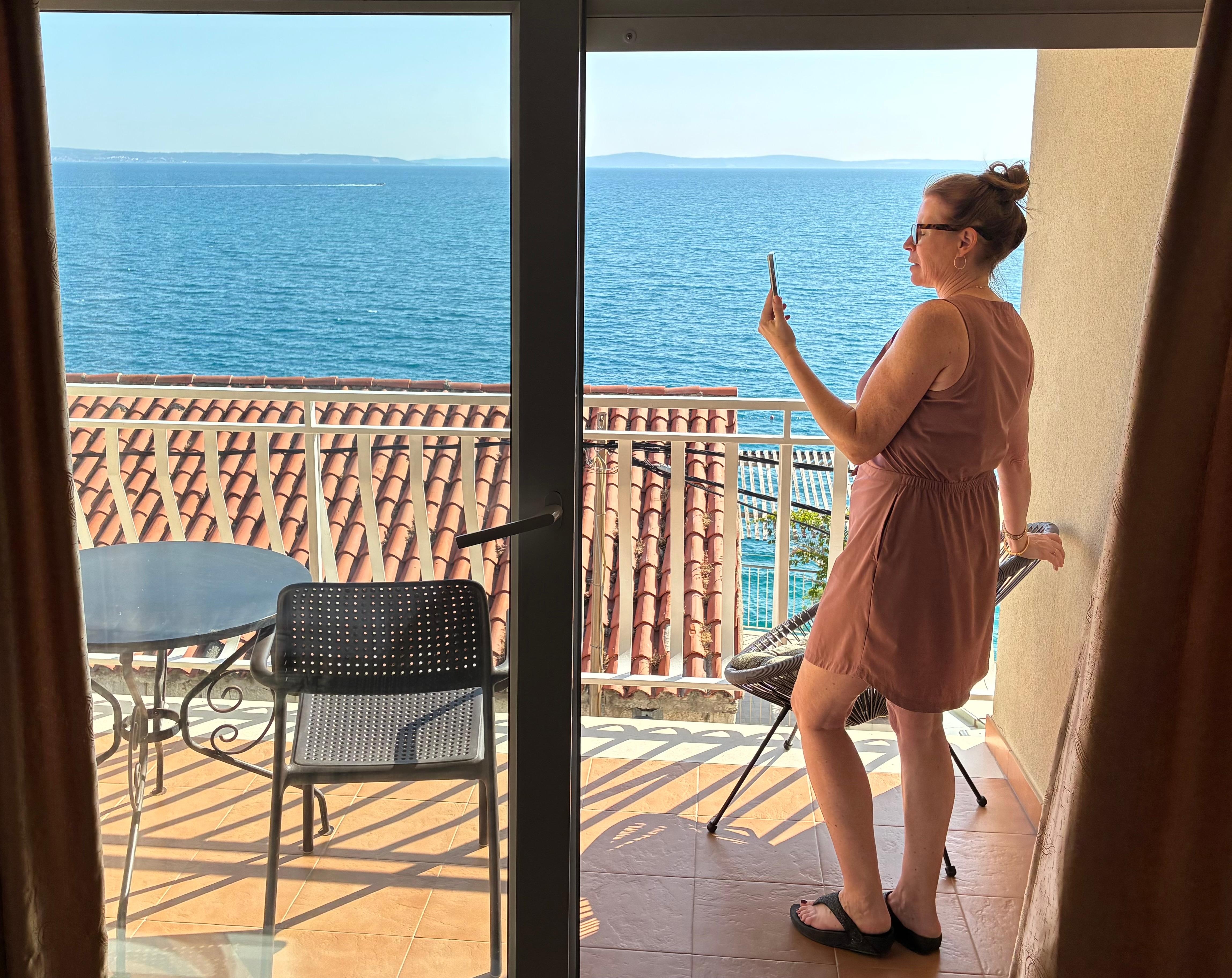 View from our room