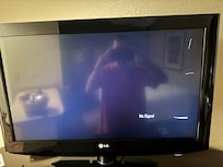 Broken tv