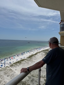 Watching Blue Angels perform