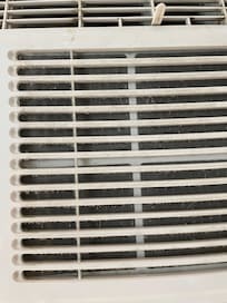 La climatisation bloqué de poussière