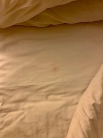 Stained sheets