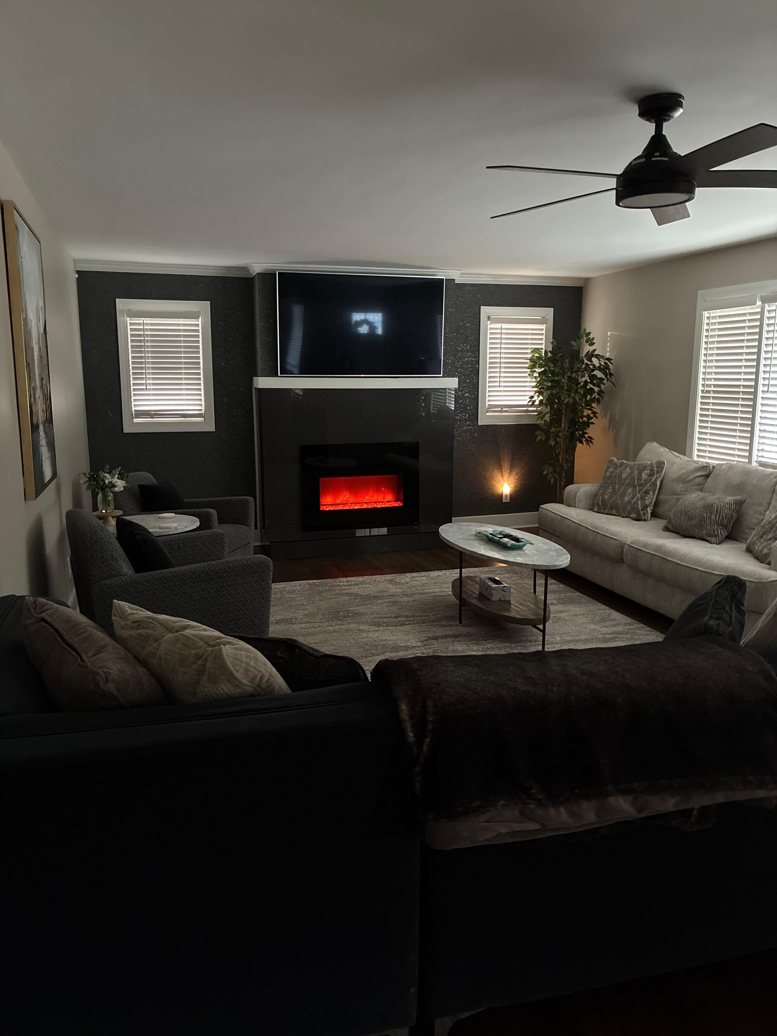 Walking into this was very welcoming immediately! 