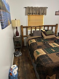 The main bedroom bed !! Just a beautiful room !!