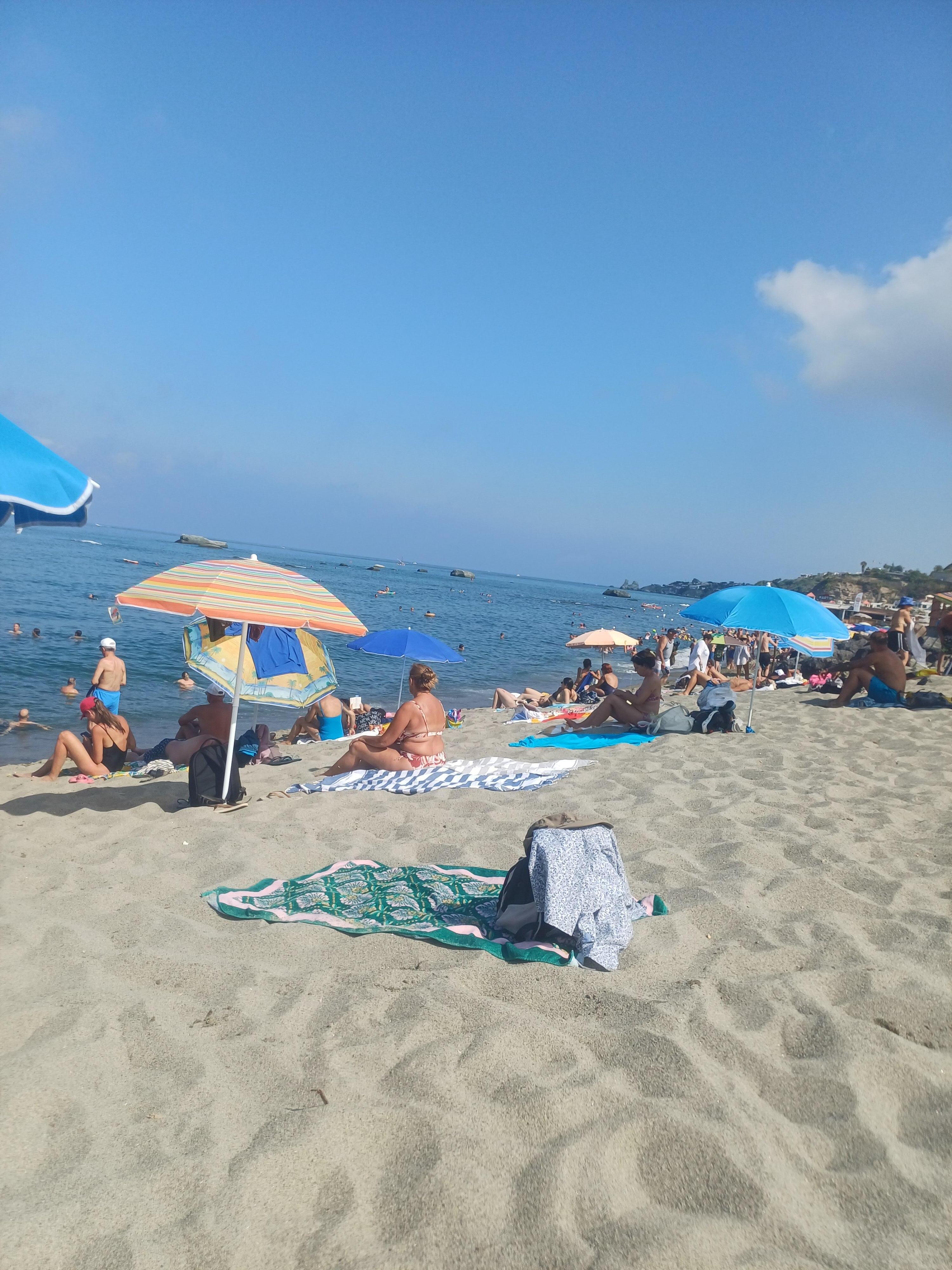Strandbesök, gratis buss