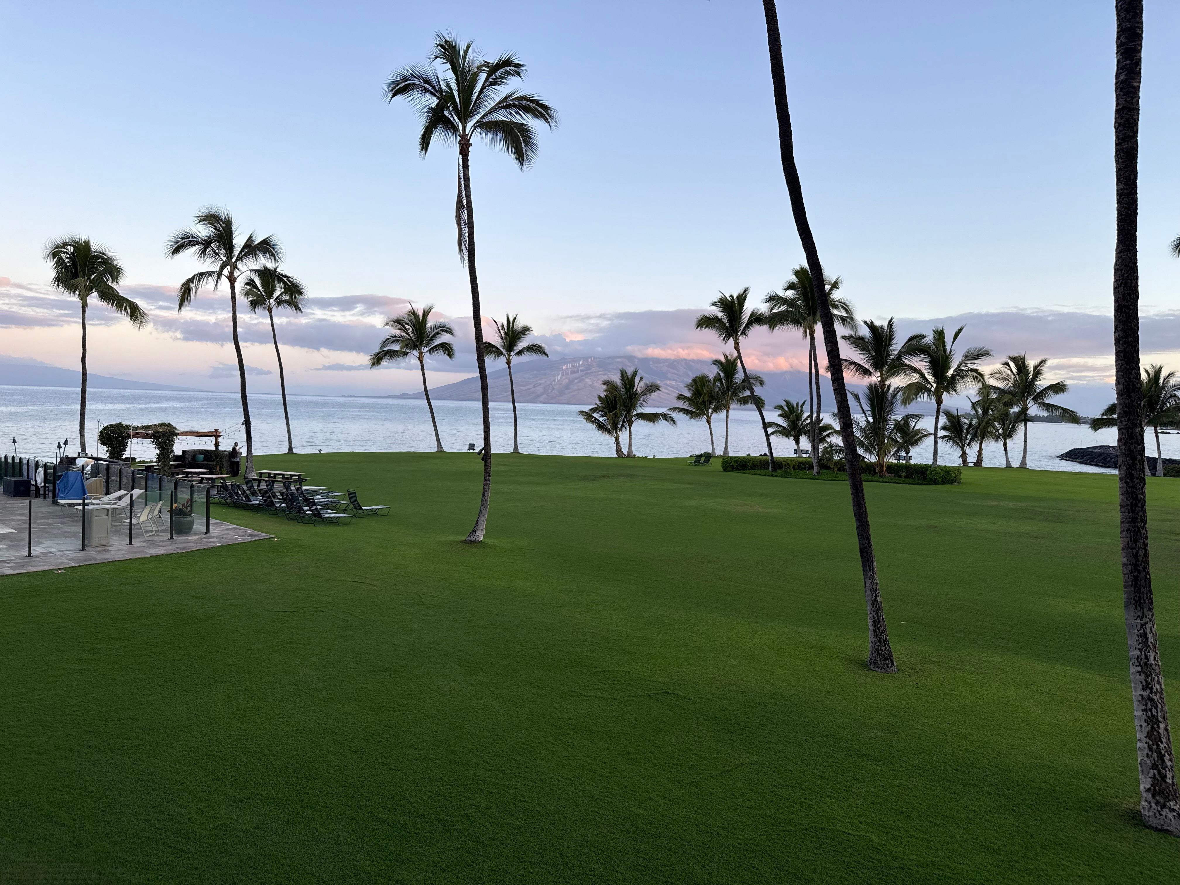 The view from our balcony