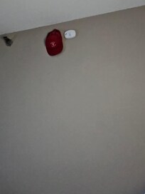 Hat covering something in original room #133