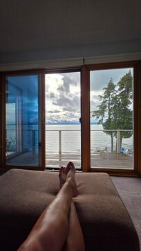 Reading nook in master