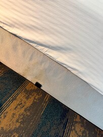 Stains on bed frames