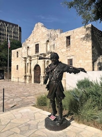 The Alamo is a short walk from Riverwalk.